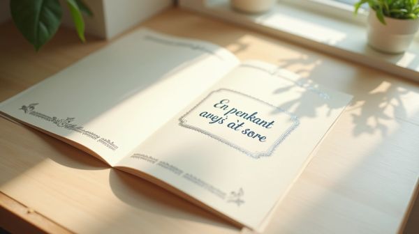 Exprimez votre soutien avec une carte de condoléance élégante