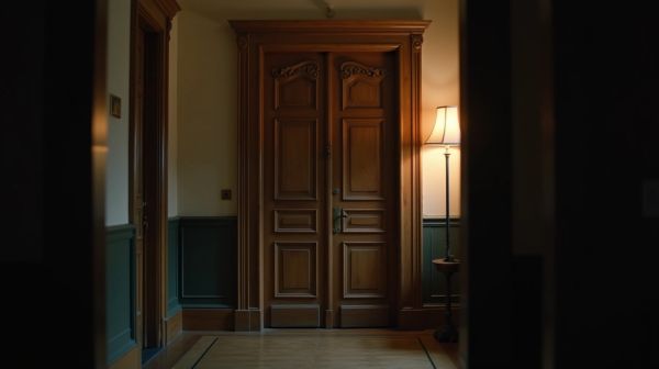 Isoler une vieille porte d'entrée en bois avec des solutions simples